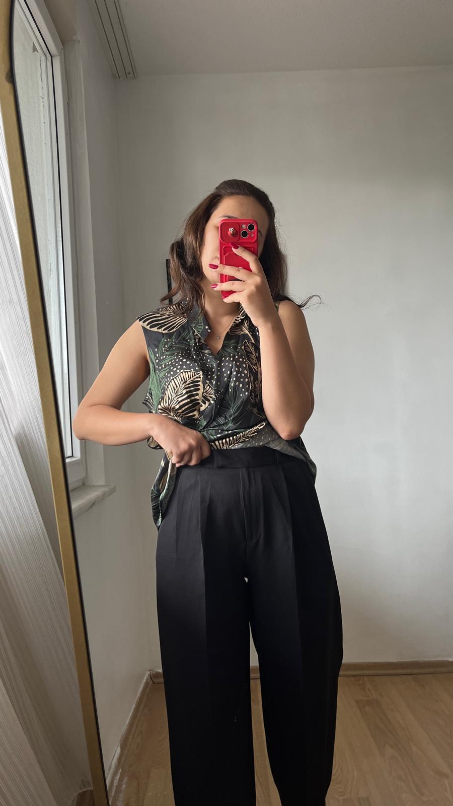 Palazzo Kumaş Kadın Pantolon