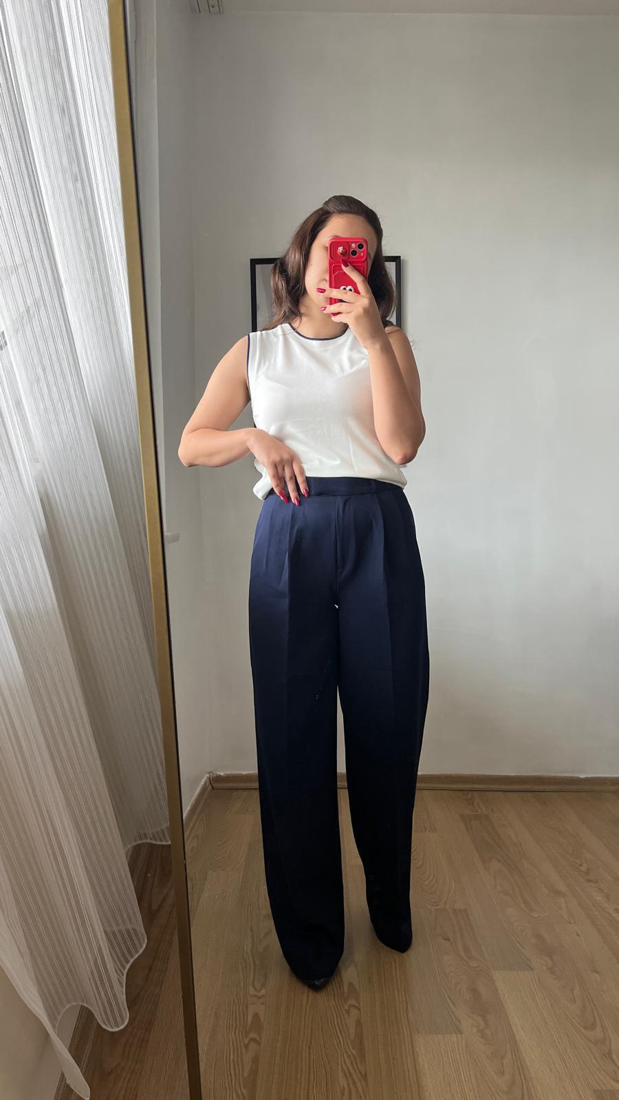 Palazzo Kumaş Kadın Pantolon