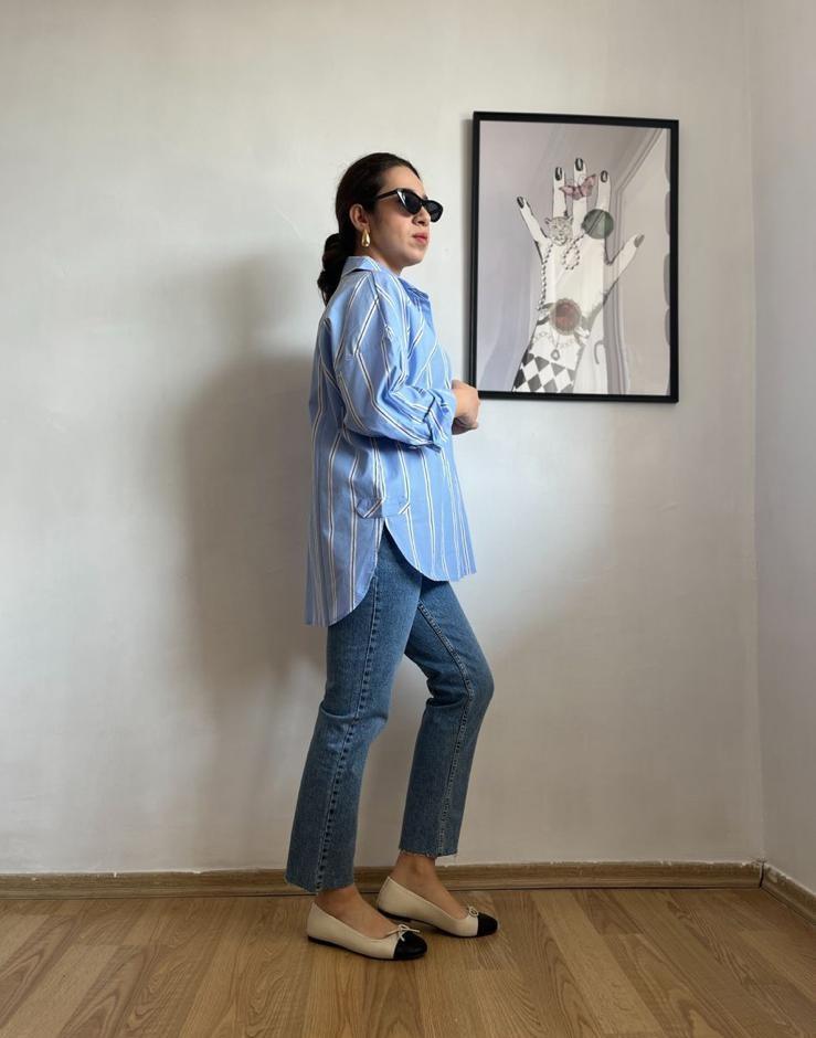 Yumuşak Doku Mavi Jean