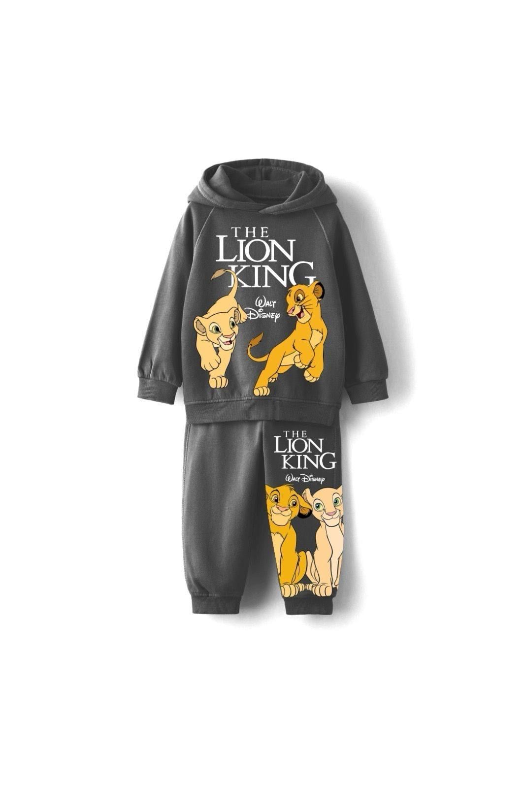 Zra Aslan Kral Siyah Çocuk Takım