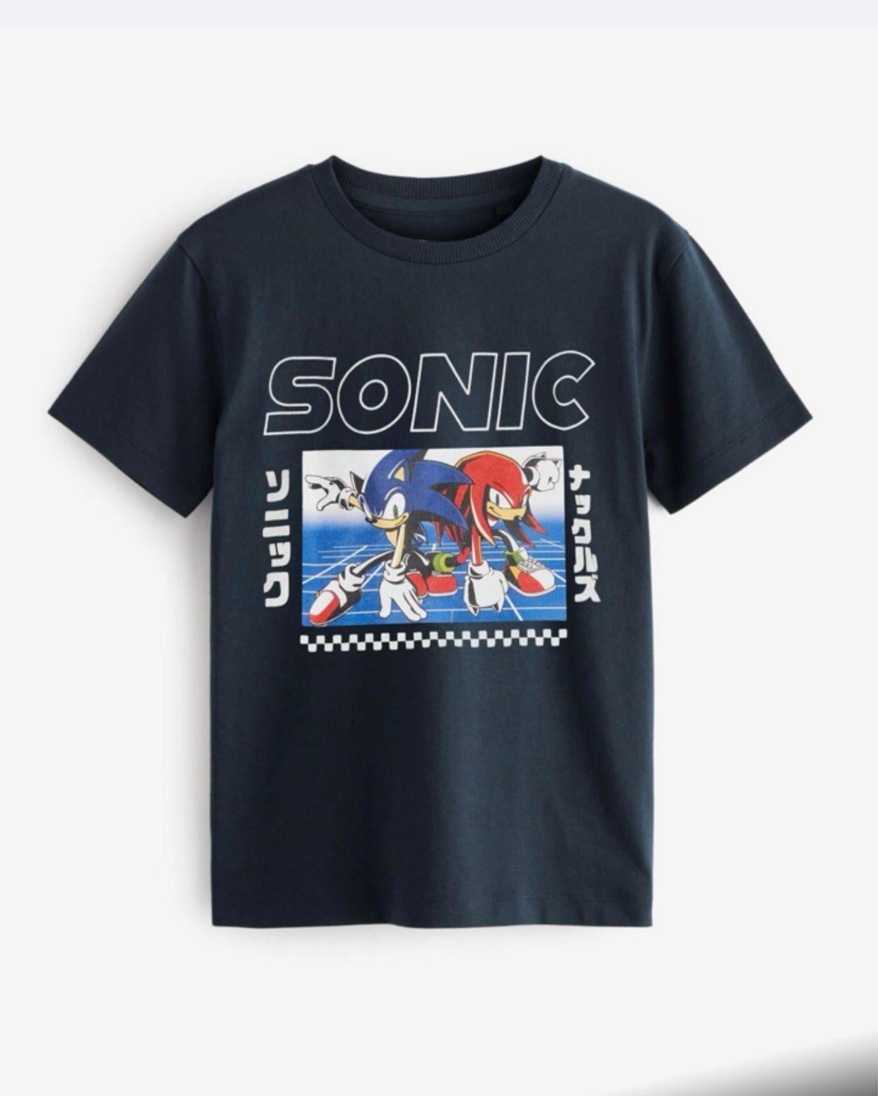 Zra Lacivert Sonic Çocuk Tişört