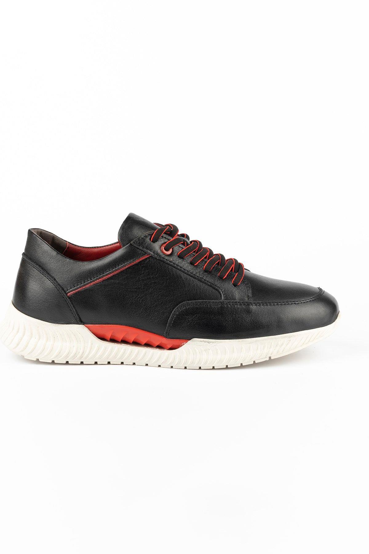 Hakiki Deri Erkek Günlük Sneaker Ayakkabı