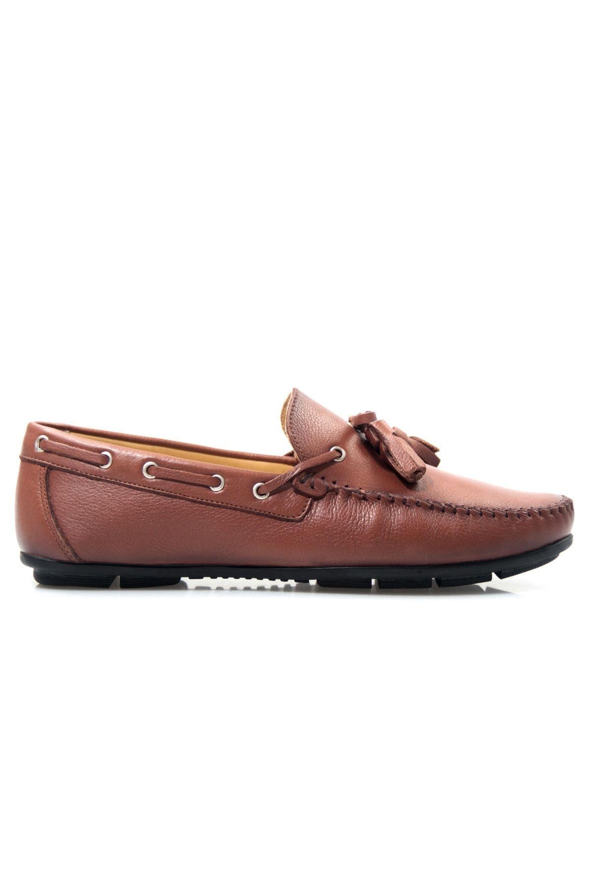 Hakiki Deri Erkek Loafer Ayakkabı Rotel
