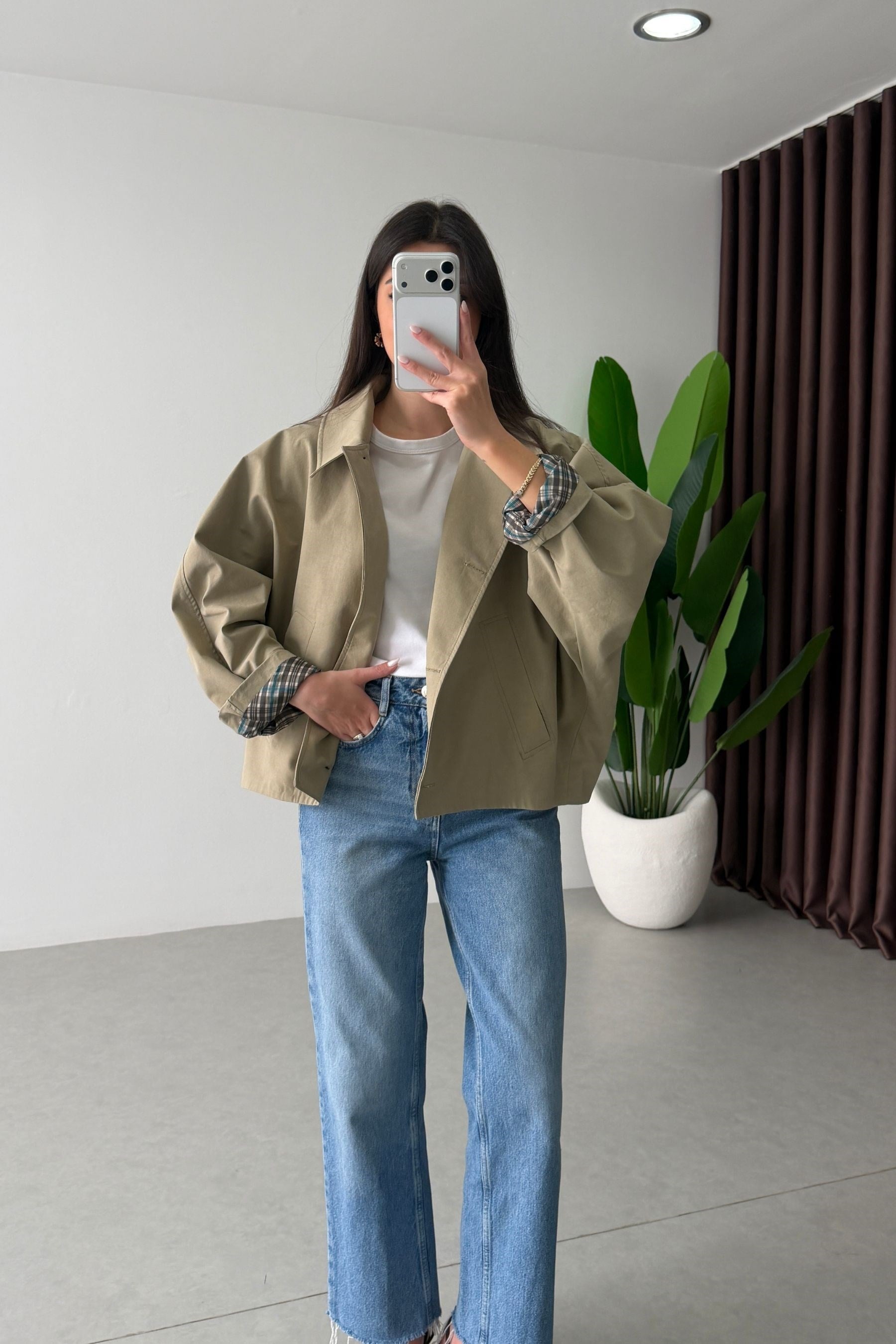 Soul Mint Oversize Ara Boy Trençkot