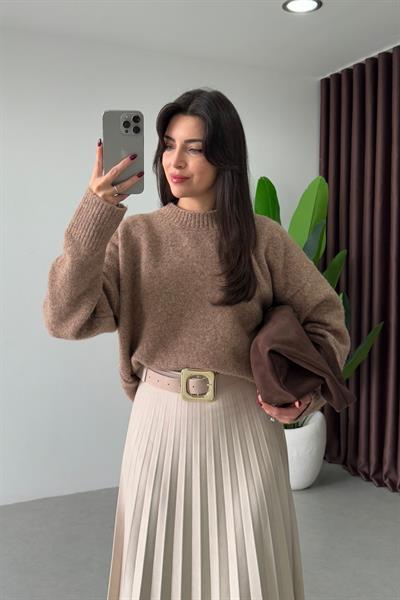Arvel Camel Yumuşak Dokulu Kazak