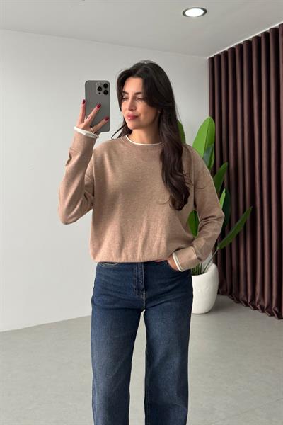 Berry Camel İnce Kazak