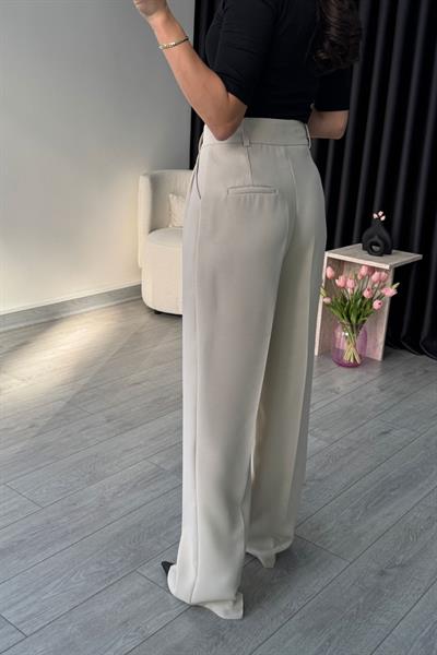 Linda Taş Premium Krep Kumaş Pantolon
