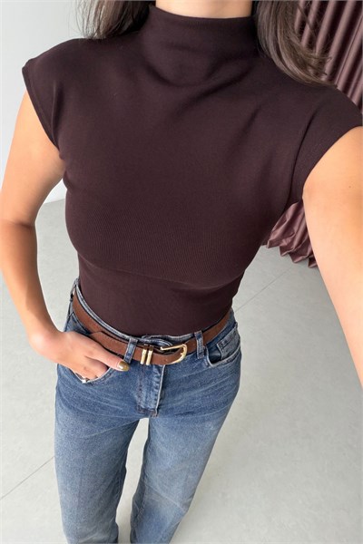Lucia Kahve T Kol Fitilli Body 