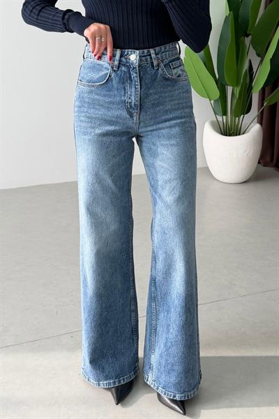 Noir Mavi Wide Leg Jean