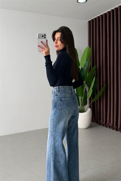 Noir Mavi Wide Leg Jean
