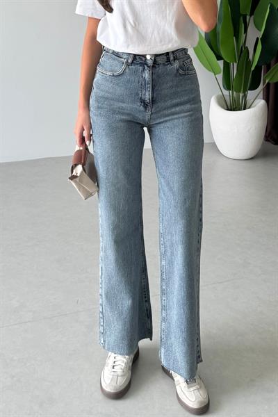 Ocean Kesik Paça Flare Jean 
