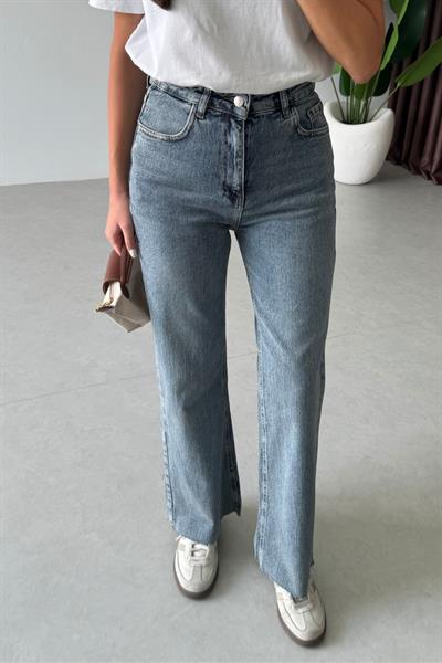 Ocean Kesik Paça Flare Jean 