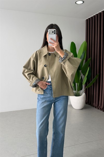 Soul Mint Oversize Ara Boy Trençkot