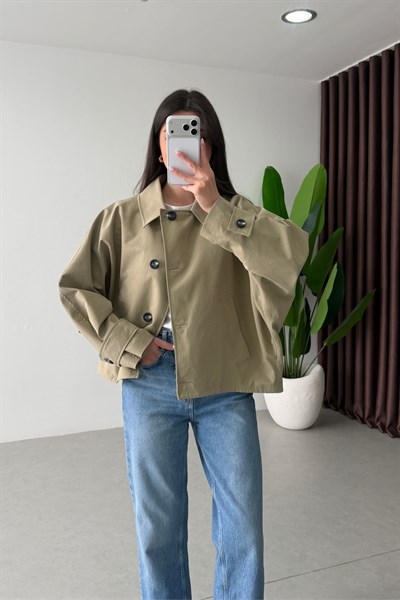 Soul Mint Oversize Ara Boy Trençkot