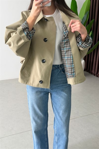 Soul Mint Oversize Ara Boy Trençkot