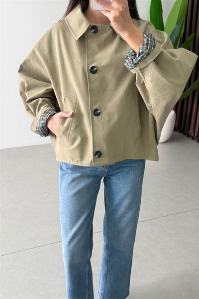 Soul Mint Oversize Ara Boy Trençkot
