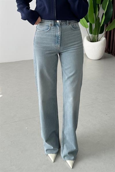 Yelin Buz Mavi Straight Fit Jean