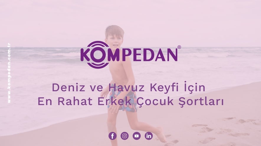 Deniz ve Havuz Keyfi için En Rahat Erkek Çocuk Deniz Şortları