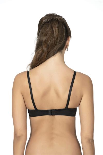 Dikişsiz Ayarlanabilir Askılı Desteksiz Sütyen | Siyah 1110 