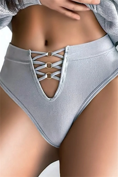 Halka İp Aksesuarlı Fantezi Külot | 9150-2