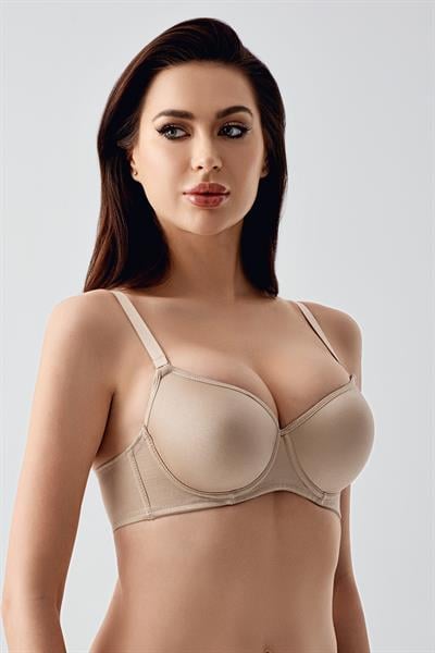 Kadın C Kap Desteksiz Sütyen | Camel  7900