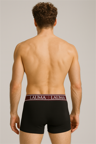 3lü Erkek Jarse Penye Boxer | Siyah 1163580041