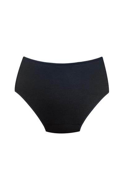 3lü Paket Pamuklu Modal Bato Külot | Siyah 0335