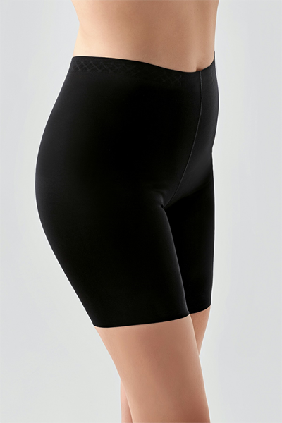 Kadın Lazer Kesim Şort Korse | Siyah 9209