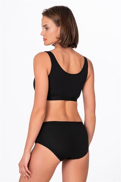 4lü Paket Kadın Pamuklu Modal Bato Yüksek Bel Külot | Asorti K23922