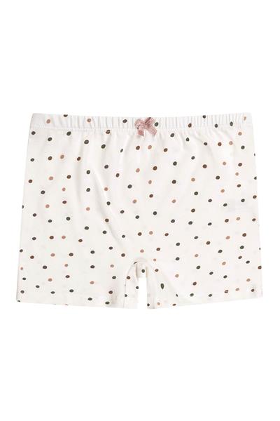 5li Paket Kız Çocuk Karışık Desenli Pamuklu Yumuşak Şort Boxer | 41602