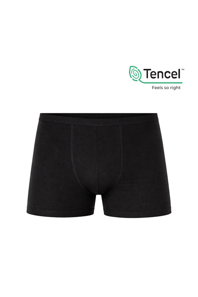5li Paket Erkek İnce Bel Modal Boxer | Siyah K11897
