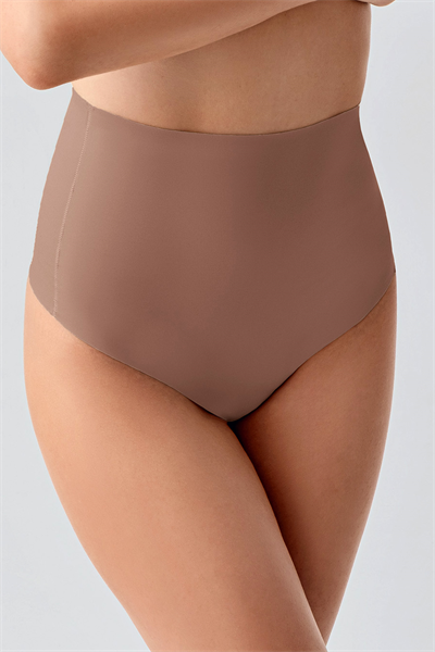 Lazer Kesim Yüksek Bel String | Cappuccino 9206