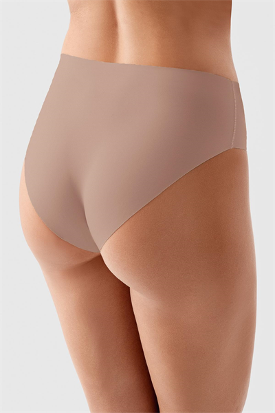 Kadın Lazer Kesim Mikro Modal Seamless Külot | Cappuccino 9203