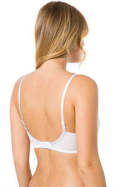 Balenli Felalty Soft Cup Mikro Desteksiz Sütyen | Beyaz 9700
