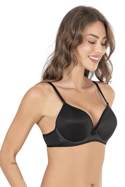 Basic B Cup Çıkartılabilir Askı Destekli Sütyen | Siyah