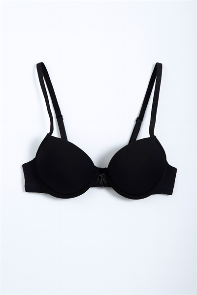 Basic Çift Destekli  Sütyen | Siyah 340110