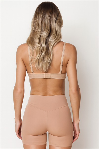 Basic Çift Destekli  Sütyen | Ten 340110