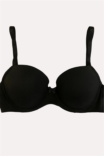 Basic Desteksiz Kulaksız Sütyen | Siyah 340100