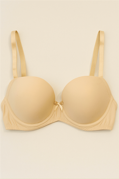 Basic Desteksiz Kulaksız Sütyen | Ten 340100