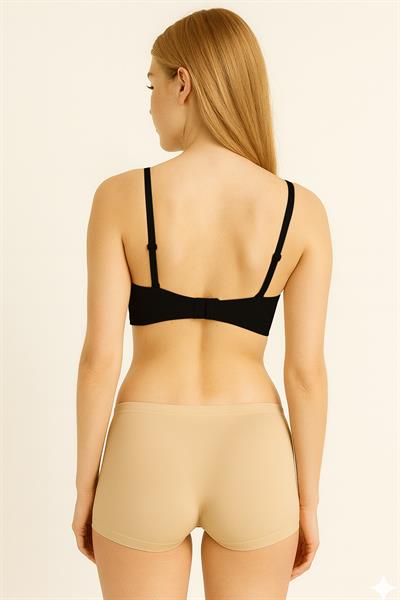 Basic Straples Destekli  Sütyen | Siyah 340130