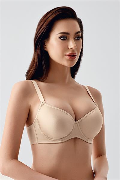 Kadın B Kap Desteksiz Sütyen | Ten 7900