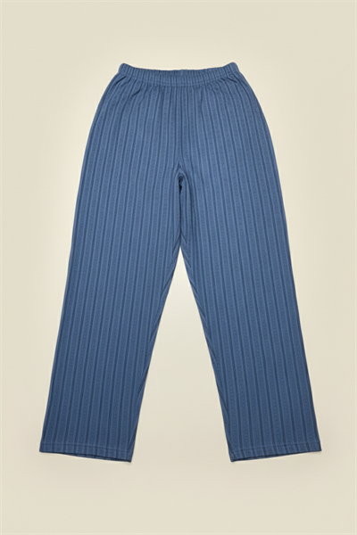 Erkek %100 Pamuk Cepli Ekose Pijama Altı | Desen 3 040