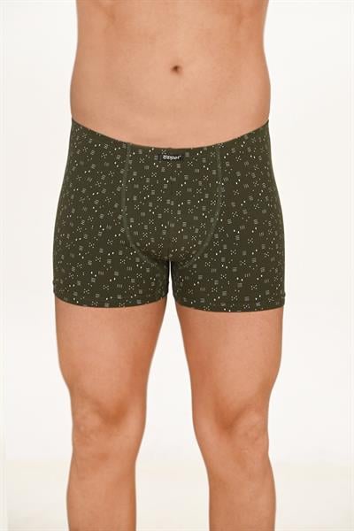 Erkek 5li Paket Pamuklu Likralı Modal Desenli Boxer | 11113