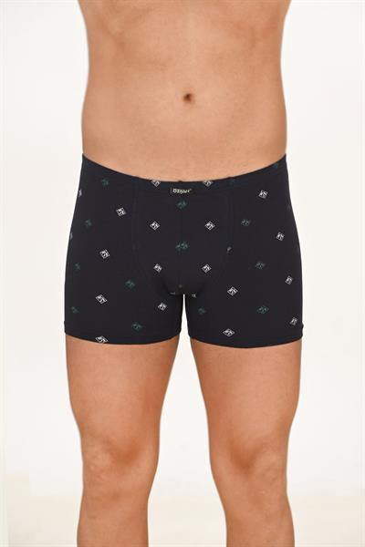 Erkek 5li Paket Pamuklu Likralı Modal Desenli Boxer | 11113