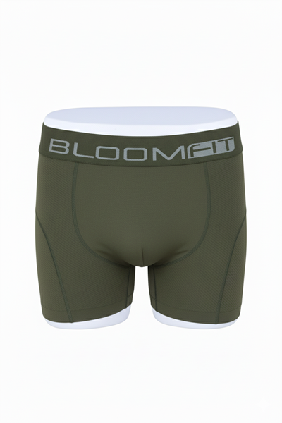 Erkek Dikişsiz Boxer | Haki 1023