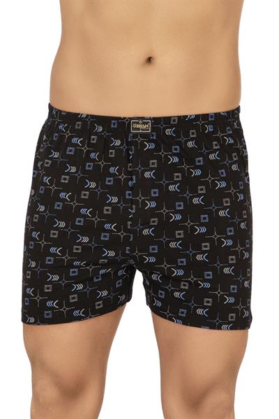 Erkek Pamuklu Desenli Boxer | 11810