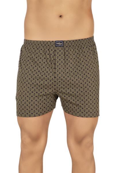 Erkek Pamuklu Desenli Boxer | 11810