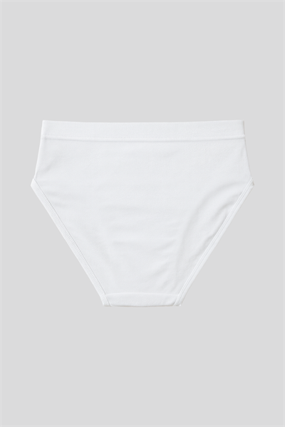 Erkek Pamuklu Süprem Slip Külot 3lü Paket – Rahat & Dayanıklı | Beyaz K0037