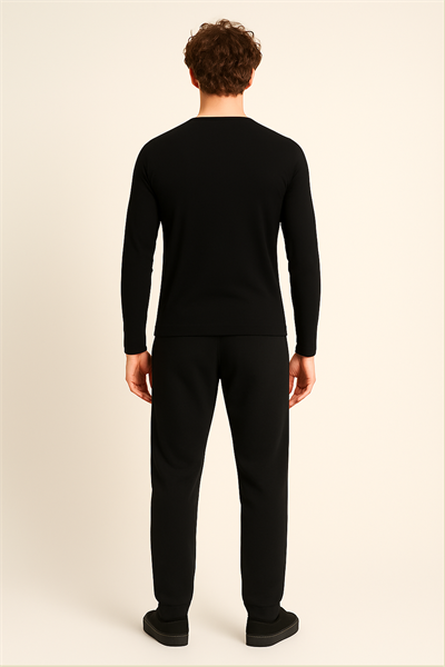 Erkek Termal Üst | Siyah  0126  