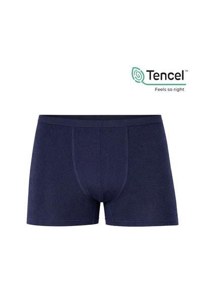 5li Paket Erkek İnce Bel Modal Boxer | Lacivert K11897